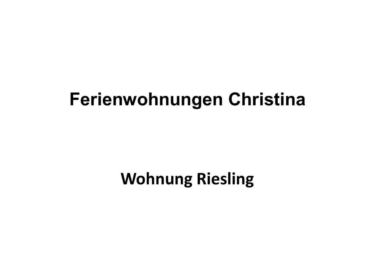 Ferienwohnungen Christina Traben-Trarbach Eksteriør bilde